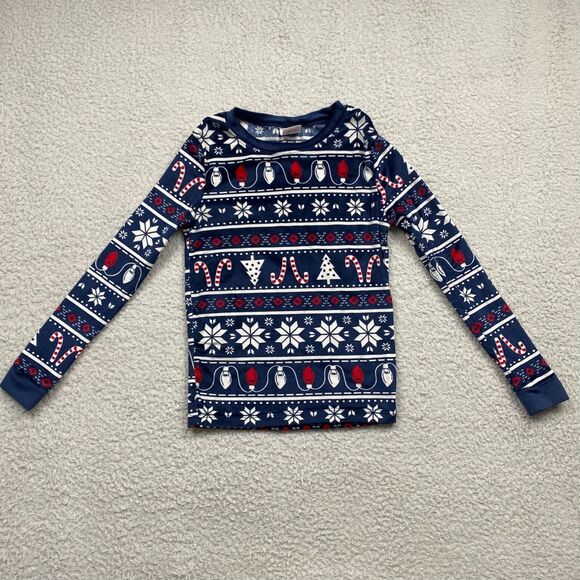 Boys‎ pajama set 7/8 Christmas Print Holidays Time - Picture 2 of 6